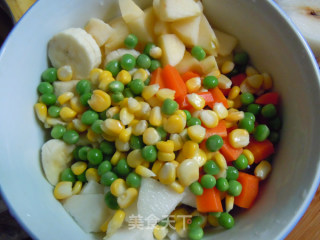 [fruit and Vegetable Salad] An Afternoon Dessert Suitable for Pregnant Women and Children recipe