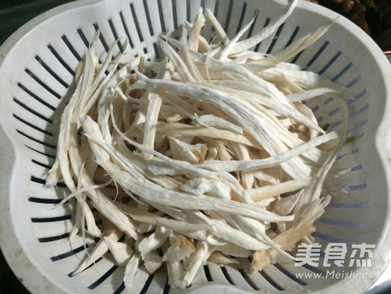 Pleurotus Eryngii with Black Pepper recipe