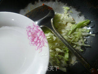 Stir-fried Soba with Pork Belly and Cabbage recipe