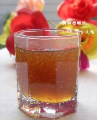 Lotus Root Powder Sweet and Sour Drink recipe