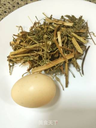 Woman's Gift---boiled Eggs with Motherwort recipe
