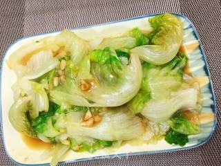 Lettuce in Oyster Sauce recipe