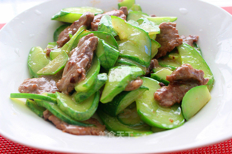 Cucumber Beef recipe