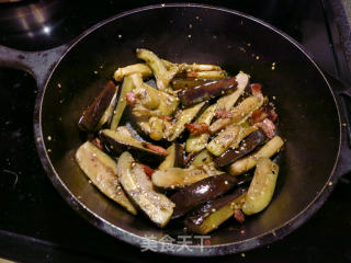 Roasted Eggplant with Bacon recipe