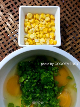 Grab Your Husband's Stomach = Pea and Corn Stewed with Eggs recipe