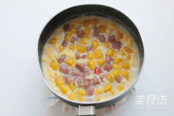 Distilled Two-color Potato Balls recipe