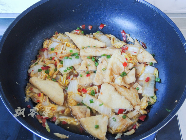 Baby Vegetable Tofu with Oil recipe