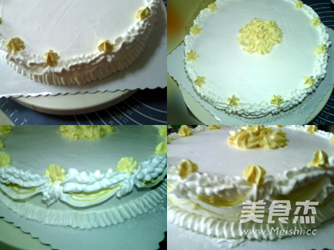 Birthday Cream Cake recipe