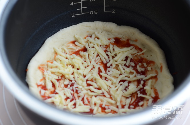 Rice Cooker Pizza recipe