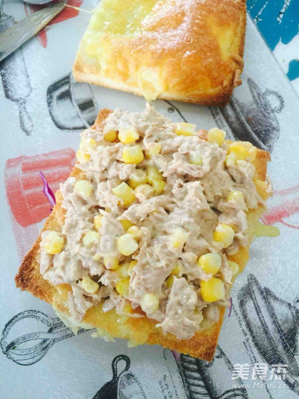 Tuna Corn Crispy Sandwich recipe