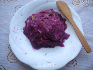 Purple Sweet Potato Mochi recipe