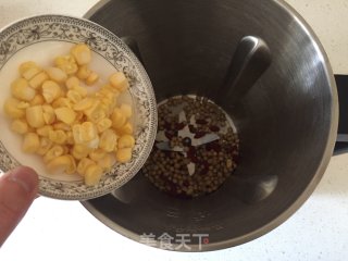 Sweet Corn Soy Milk recipe