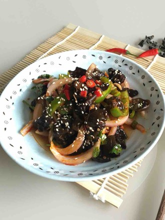 Spicy Onion with Fungus recipe