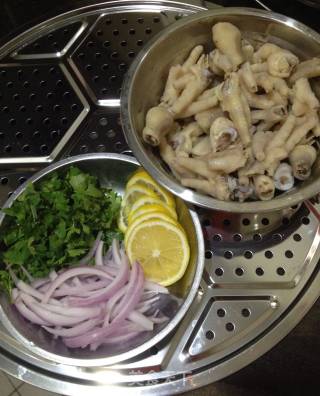 Lemon Chicken Feet recipe