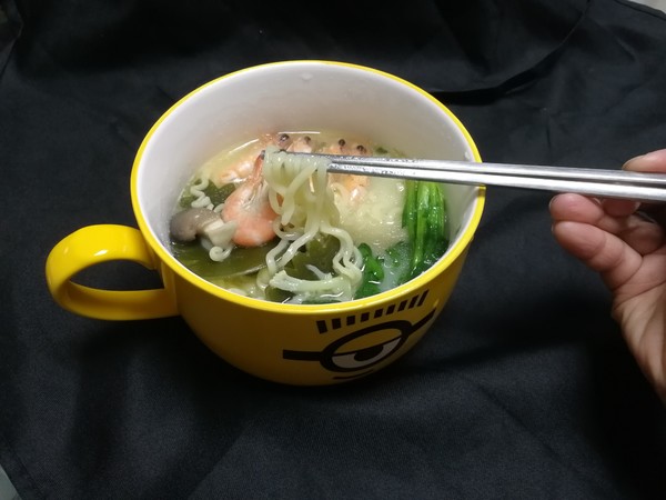 #中卓牛骨汤面#｜shrimp Bone Soup Noodle recipe