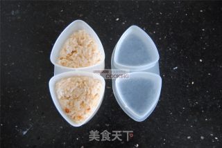 Black Tea Pork Floss Rice Ball recipe