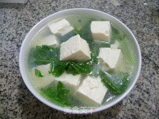 Radish Sprouts Tofu Soup recipe