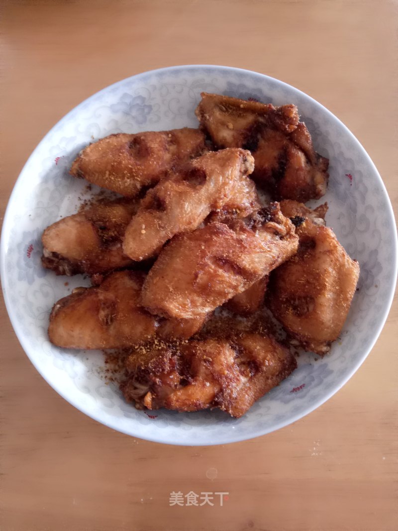 Dry Fried Chicken Wings recipe