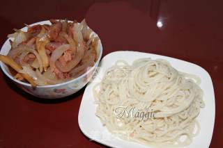 Happy Eating Noodles, Cold Noodles with Char Siu Sauce recipe