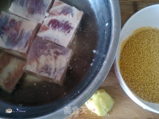 Millet Steamed Ribs recipe