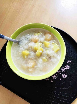 Longan Sweet Potato Porridge recipe