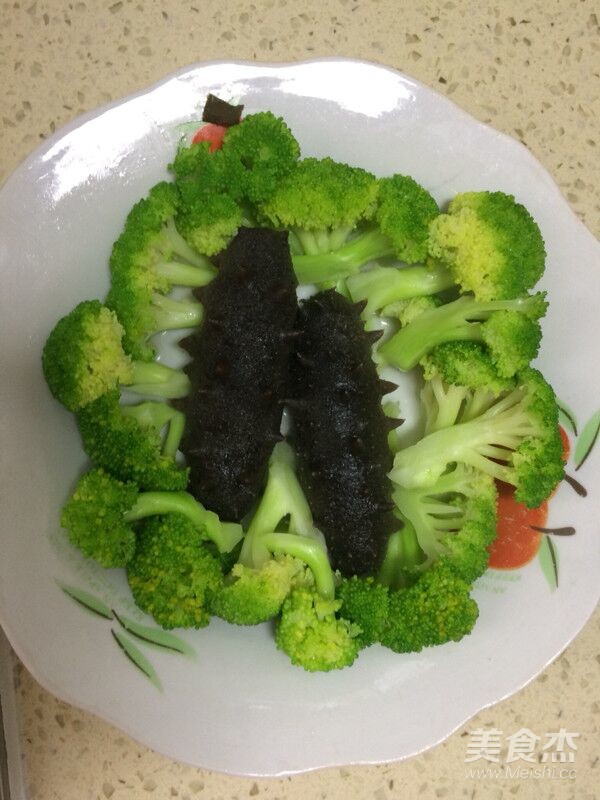 Sea Cucumber Stewed Broccoli recipe