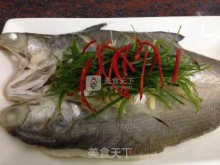 Steamed Horse Friend Fish recipe