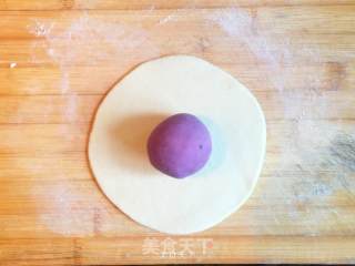 Purple Sweet Potato Mantou recipe