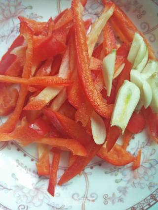 Bell Pepper Shredded Pork recipe