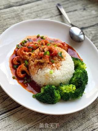 Crayfish Rice Bowl recipe