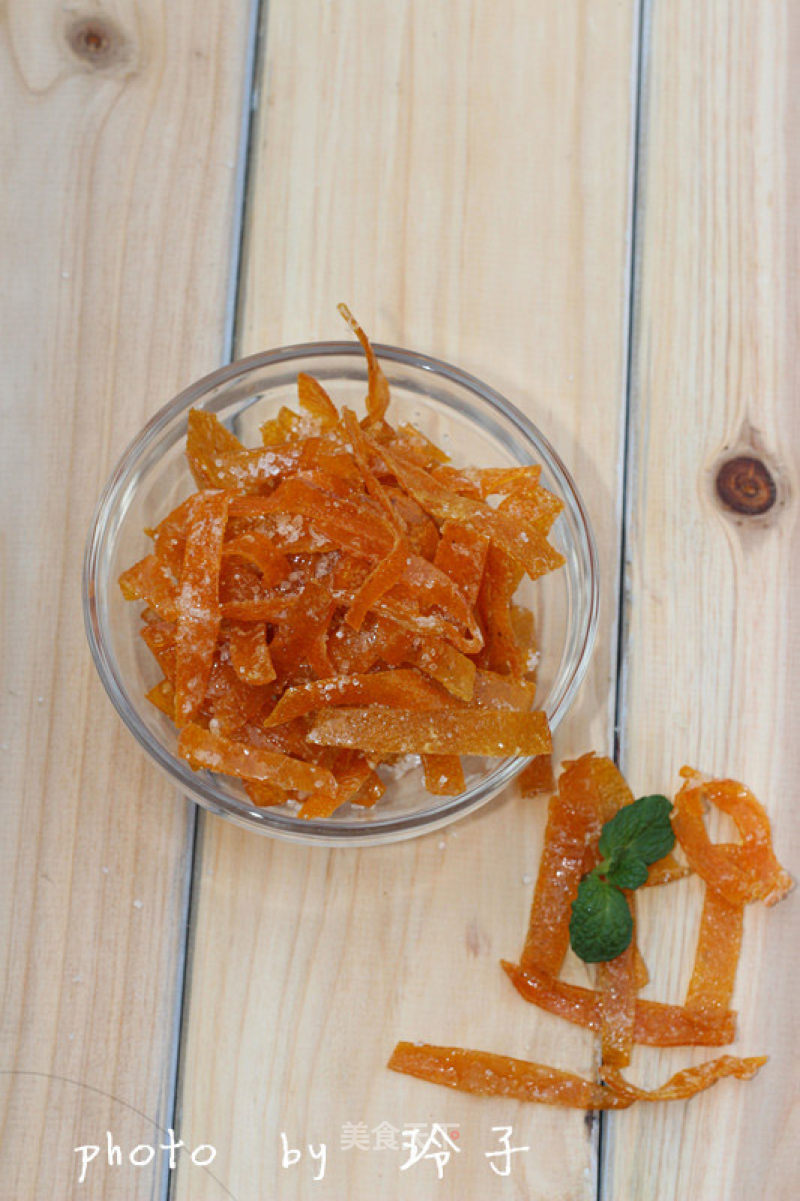 Candied Orange Peel recipe