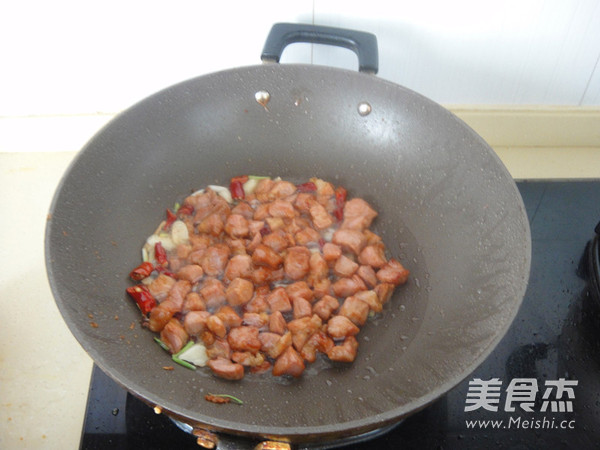 Sichuan Gongbao Diced Pork recipe