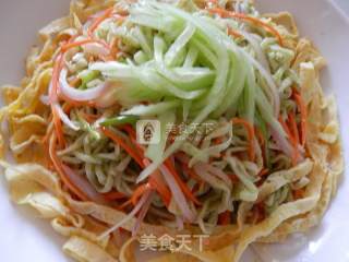 Colorful Fried Noodles recipe