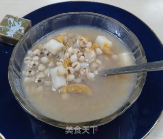 Coix Seed Yam Persimmon Porridge recipe