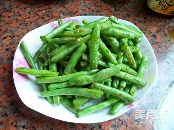 Stir-fried String Beans with Tripe recipe