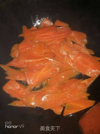 Sausage Fried Carrots recipe