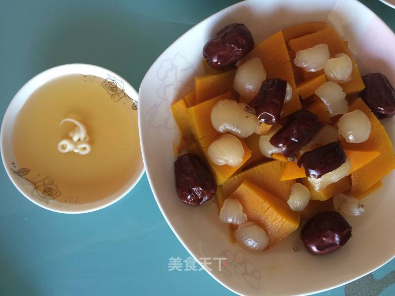 Honey Longan Pumpkin recipe