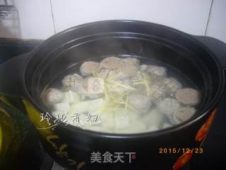 Beef Ball Enoki Mushroom Soup recipe