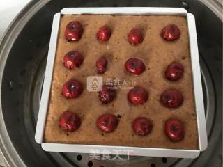 Brown Sugar and Red Date Hair Cake recipe