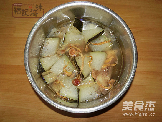 Sun Moon Fish Tube Bone Winter Melon Soup recipe