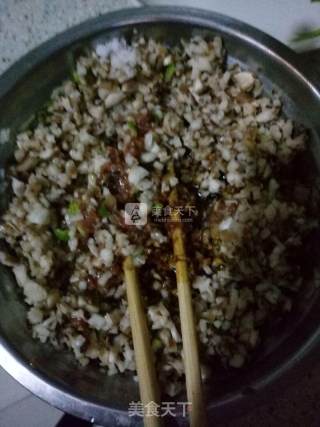 Steamed Egg with Minced Meat and Mushroom recipe