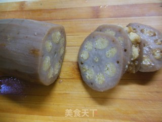 Osmanthus Yellow Rice Lotus Root recipe