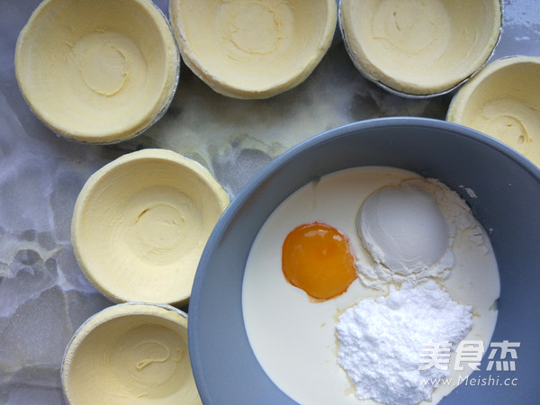Soy Milk Egg Tart recipe