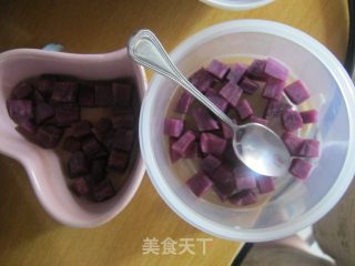 Purple Potato Pudding recipe