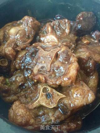 Casserole Oxtail Stewed Radish recipe