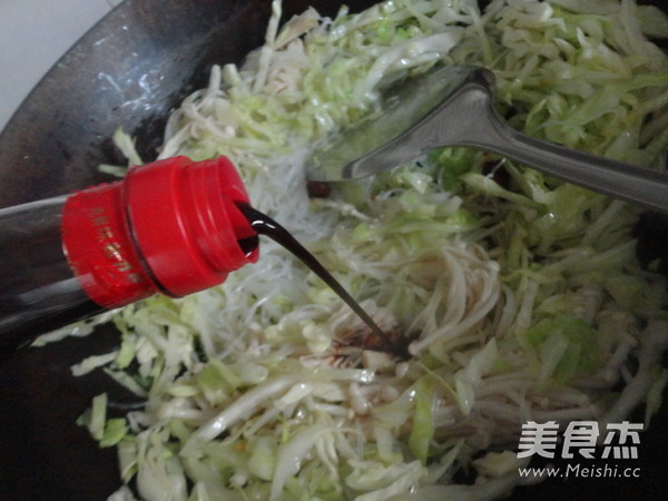 Vegetarian Stir-fried Cabbage recipe