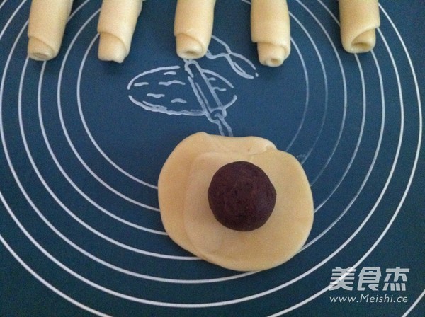 Red Bean Pastry Mooncakes recipe