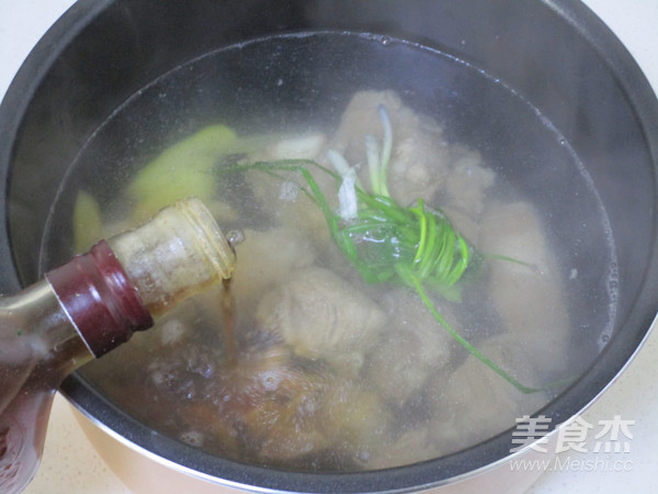 Yam Pork Ribs Soup recipe