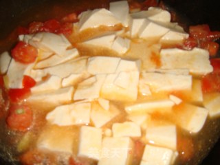 Tomato Tofu Soup recipe