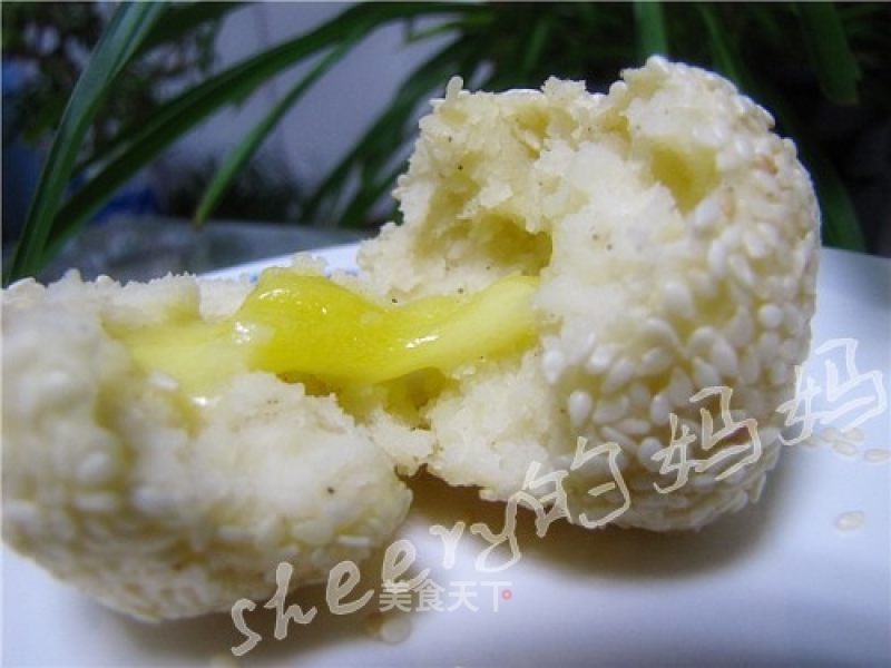 Cheese Heart Potato Balls recipe